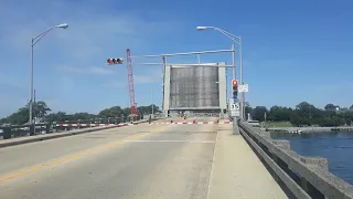 Sea Bright Shrewsbury Rumson Drawbridge Opening For Tall Boat