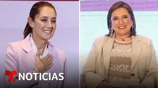 El INE declaró incorrecto que Gálvez llamara "narcocandidata" a Sheinbaum | Noticias Telemundo