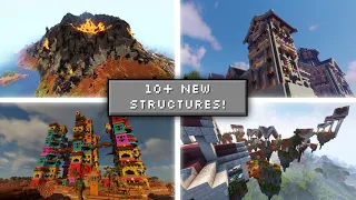 A Minecraft Mod with Structures You’ve Never Seen Before