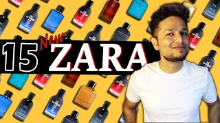 Top 15 ZARA Perfumes For Men- In my Collection 2023 ❤️ हिंदी में New Launches | Zara Cheap Clones!