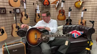 Gibson SJ-200 Standard Vintage Sunburst Ex-Display At Bolton