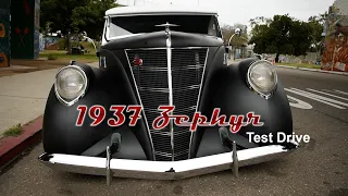 1937 Lincoln Zephyr Test Drive