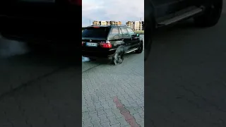 BMW X5 Burnout