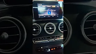 Mercedes C W205 Orjinal Carplay Android Auto Aktivasyonu / Mercedes GLC W253 Carplay aktive #shorts