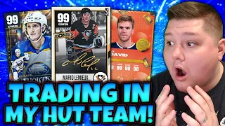 TRADING IN MY HUT TEAM FOR THEME TEAM PACKS! | NHL 23