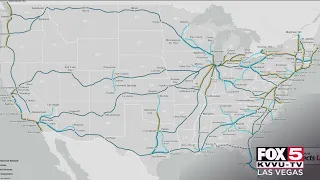 Amtrak announces plan to grow rail services over next 15 years, including stop in Las Vegas