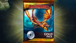 THE NEW GOLD PACK - Odin's Market - Dragons:Rise of Berk