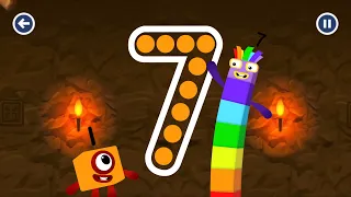 Numberblocks 7 Magic Run - Introducing Numberblocks 7 character | Number Counting Go Explore Game