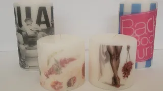 Wax candles using sublimation or inkjet printer #candles #howto #diy