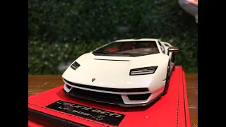 1/18 MR Lamborghini Countach LPI 800-4 Bianco LAMBO052A