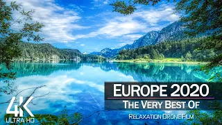 【4K】🌍 26 Countries of Beautiful EUROPE from Above 2020 🔥 Cinematic Wolf Aerial™ Drone Film