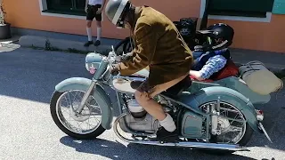 motorbiKing Austria - CLASSIC - VICTORIA Bergmeister V35 1954 Beiwagen Gespann motorcycle Oldtimer