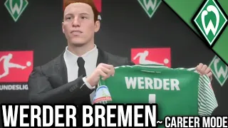 A Fresh START!! - FC24 Werder Bremen Career Mode #1