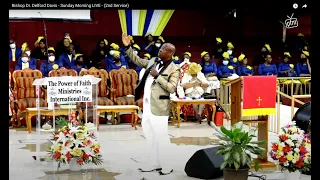 The Faith Walk, The Faith Life (Part 2) - Bishop Dr. Delford Davis - SML - (2nd  Service)