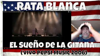 Rata Blanca - El Sueño De La Gitana (vivo Pepsi Music 2006) - REACTION