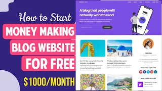 How to Start Money Making Blog for FREE with WordPress, AdSense, Affiliate & Email Marketing 2022