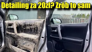 Detailing za 20zł? Da się? Da! zrób to sam!