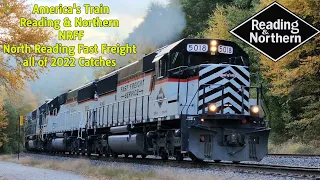 America's Train, Reading & Northern, North Reading Fast Freight (NRFF) all 2022 catches.