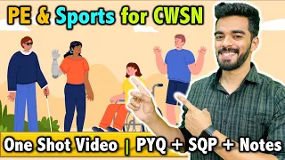 PE and  Sports for CWSN | CH - 4 | CBSE Class 12th 2024 🔥 | FREE Notes