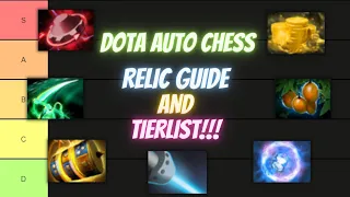 DOTA AUTO CHESS RELIC GUIDE AND TIERLIST!!! (Season 14)