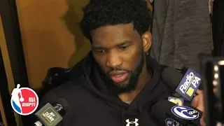 Joel Embiid talks health issues after 76ers’ Game 4 loss to the Raptors | 2019 NBA Playoffs