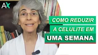 Como reduzir a celulite em uma semana