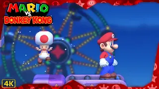 Mario vs. Donkey Kong for Switch ⁴ᴷ All Expert Levels (2-Player)