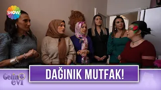 Kübra Hanım'ın mutfağı dağınık bulundu! | Gelin Evi 766. Bölüm