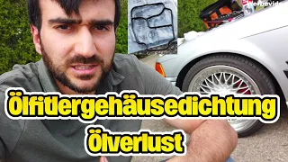 Ölverlust ! Ölfiltergehäusedichtung wechseln | Oil Filter Housing Gasget replacement e36 m52 m54