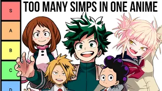 Ranking every BNHA character based on SIMP LEVEL