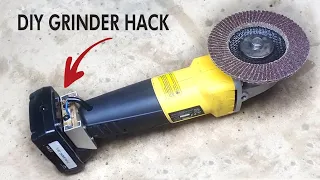 AMAZING IDEA!!! DIY Cordless Grinder with DC 775 Motor / Taşlama makinesini şarjlı yapmak