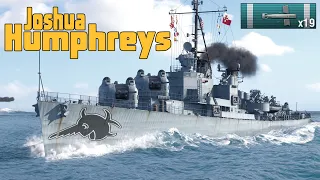 NEW SUPER DD - Joshua Humphreys - World of Warships Replays