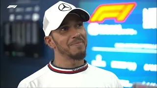 F1 2022 Lewis Hamilton Post Race Interview Japanese GP