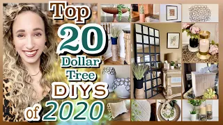 20 DOLLAR TREE DIYS // ROOM & HOME DECOR DIY CRAFT IDEAS!