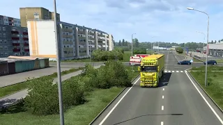 POV. Estonia. Scania. Euro Truck Simulator 2 2021 10 26