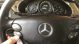 Remise à zéro compteur mercedes classe e w211, cls c219