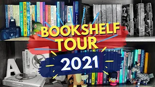 BOOKSHELF TOUR 2021 - (MOSTRANDO TODOS OS MEUS LIVROS) | PONTA DO LÁPIS