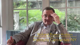 Fernando Cárdenas entrevista a Richard Bueno Hudson sobre el 3er Congreso del Instituto Cervantes NY