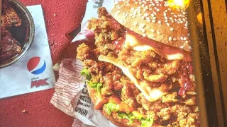 KFC Zinger Stacker Review Live 2019 Wigan