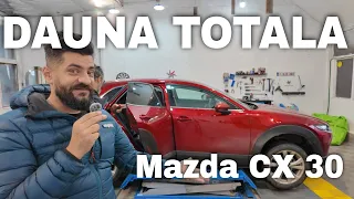 Verificare Mazda CX30 cu DAUNA TOTALA