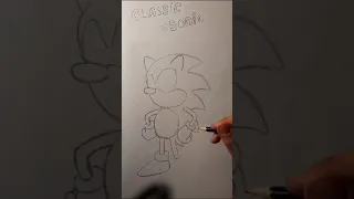 #howto #draw #classicsonic #sonic #sonicthehedgehog #sonicthehedgehog2