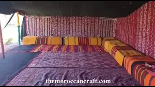 Moroccan craft: Moroccan Berber Tent