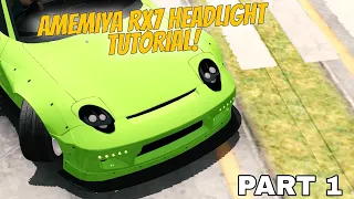 Amemiya Rx7 Headlights Tutorial | Easy Tutorial | Part 1 | Car Parking Multiplayer