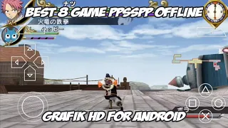 Best 8 Game PPSSPP Offline Grafik HD For Android