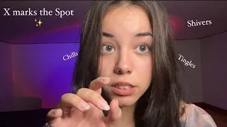 ASMR | Giving You The Shivers ✨🤍 | X Marks the Spot, Spiders Crawling Up Your Back & More