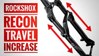 Rockshox Recon Travel Increase and Lower Leg Service