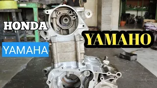 YAMAHO (Honda Blok Kop Yamaha) | welding aluminium| Brazing Aluminium