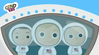 Neil Armstrong for Kids |  Geno Kids - Kids Cartoons about Neil Armstrong