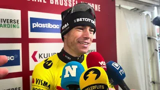 Wout van Aert wint Kuurne-Brussel-Kuurne: “Blij dat ik deze kan afvinken”