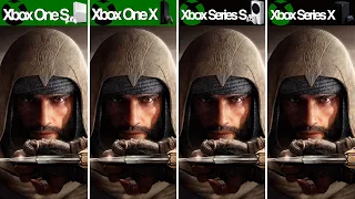 Assassin's Creed Mirage - Xbox One S/X & Xbox Series X/S - Graphics Comparison